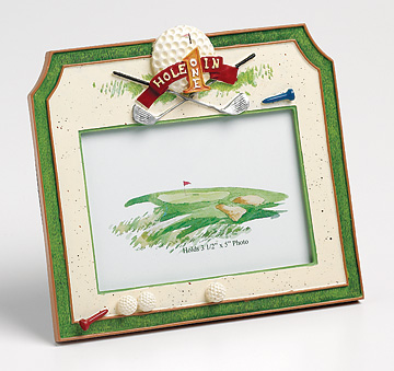 GOLFERS PICTURE FRAME